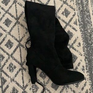 Over the Knee Swede Boots